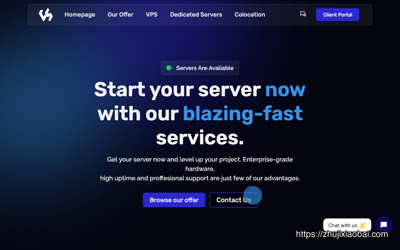 chunkserve homepage